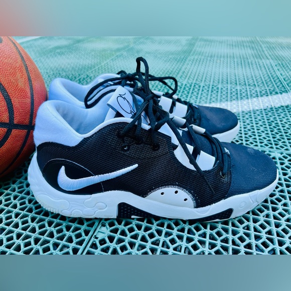 🖤 NIKE PG (Paul George) 6 TB 'Black White - US Men 12.5 - Picture 3 of 7